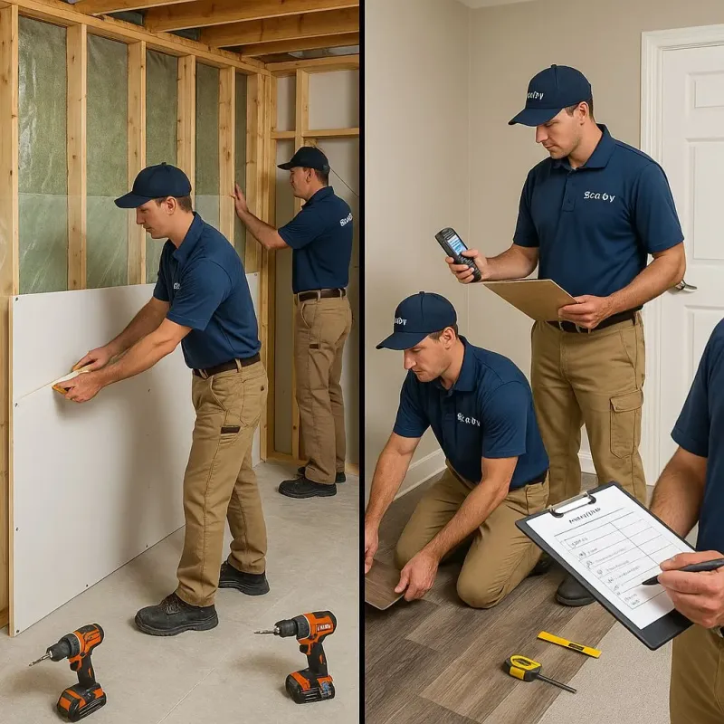 Repairs and Reconstruction process in Colchester, IL