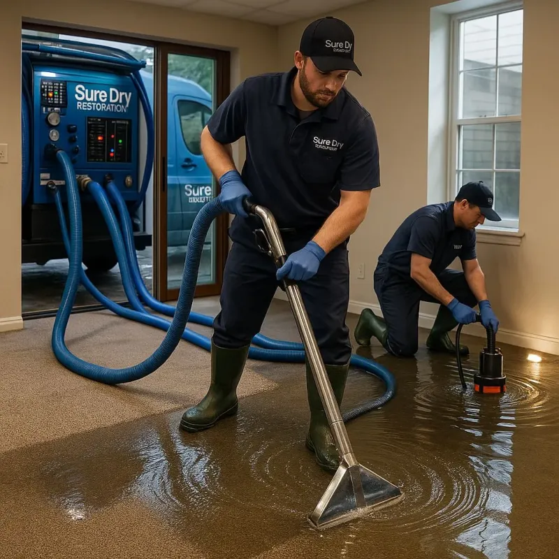 Water Extraction and Removal process in Colchester, IL